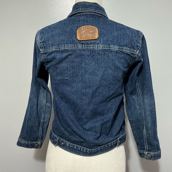 US POLO ASSN 1890 Kids Size 7X Blue Denim Jacket (Trucker Style) - Picture 3 of 5